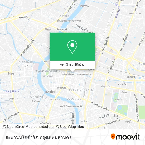 สะพานนริศดำรัส แผนที่