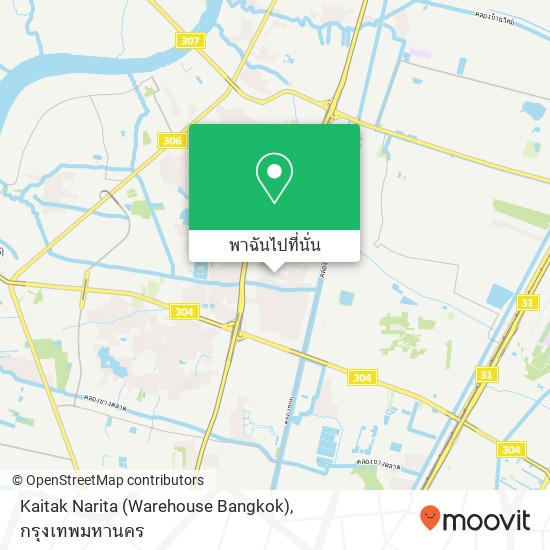 Kaitak Narita (Warehouse Bangkok) แผนที่