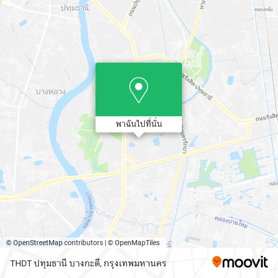 THDT ปทุมธานี บางกะดี แผนที่