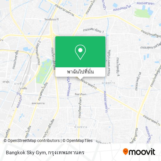 Bangkok Sky Gym แผนที่