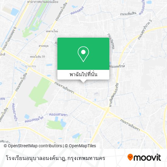 โรงเรียนอนุบาลอนงค์นาฏ แผนที่