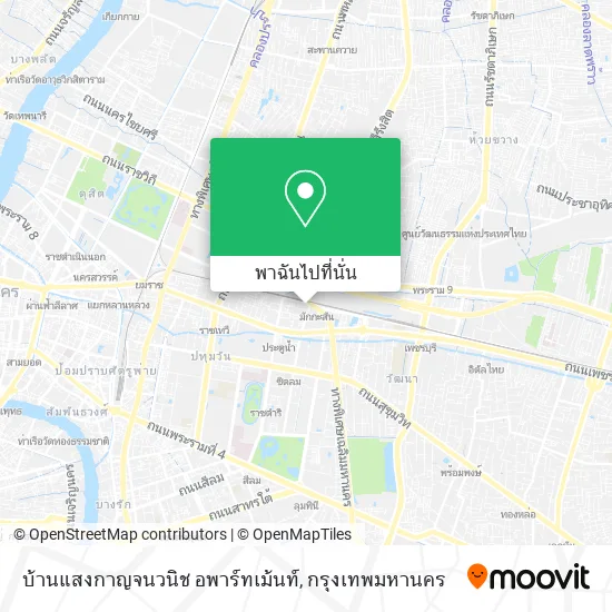 บ้านแสงกาญจนวนิช อพาร์ทเม้นท์ แผนที่