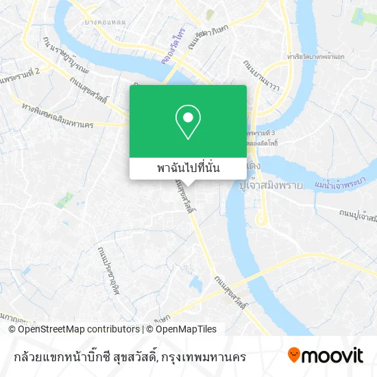กล้วยแขกหน้าบิ๊กซี สุขสวัสดิ์ แผนที่