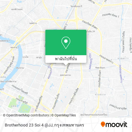 Brotherhood 23 Soi 4 @JJ แผนที่