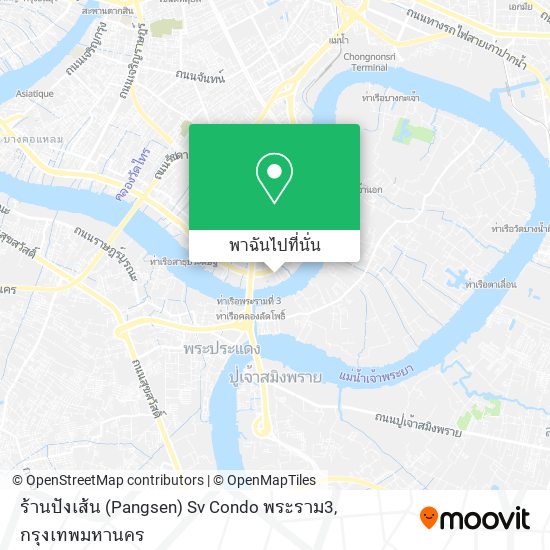 ร้านปังเส้น (Pangsen) Sv Condo พระราม3 แผนที่