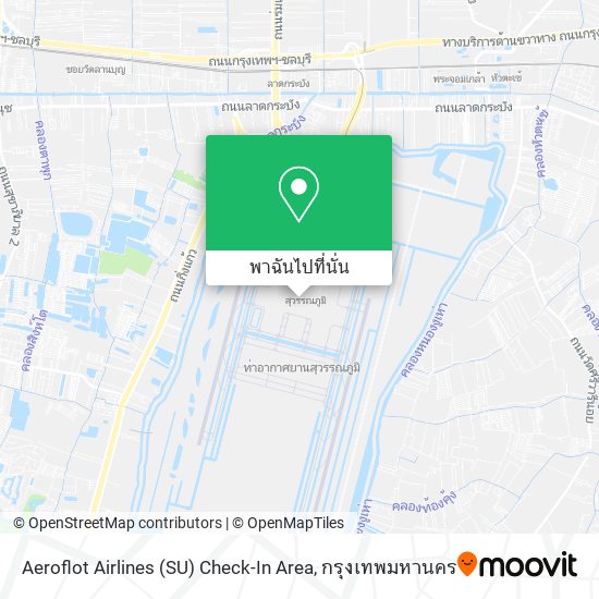 Aeroflot Airlines (SU) Check-In Area แผนที่