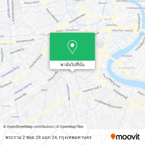 พระราม 2 ซอย 28 แยก 24 แผนที่