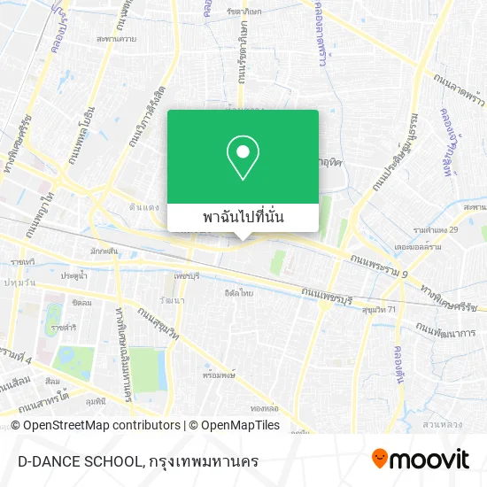 D-DANCE SCHOOL แผนที่