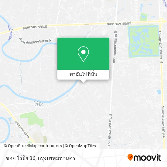 ซอย ไร่ขิง 36 แผนที่