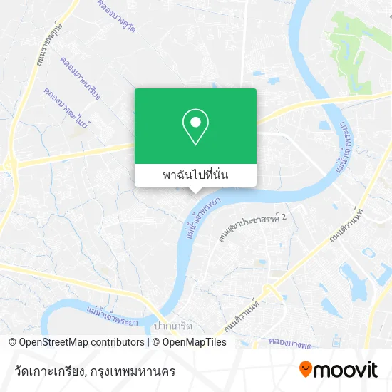 วัดเกาะเกรียง แผนที่