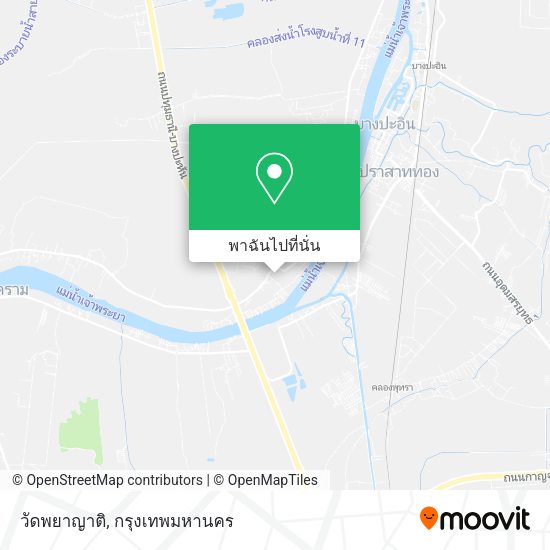 วัดพยาญาติ แผนที่