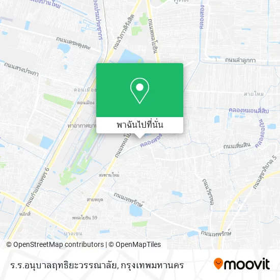 ร.ร.อนุบาลฤทธิยะวรรณาลัย แผนที่