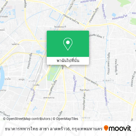 ธนาคารทหารไทย สาขา ลาดพร้าว6 แผนที่