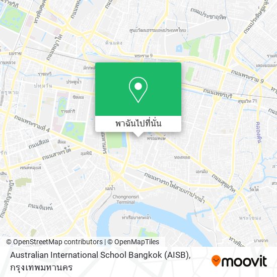 Australian International School Bangkok (AISB) แผนที่