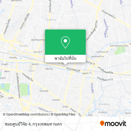 ซอยศูนย์วิจัย 4 แผนที่