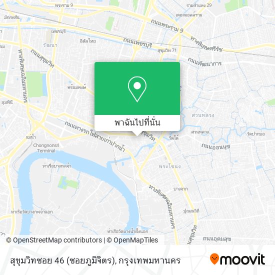 สุขุมวิทซอย 46 (ซอยภูมิจิตร) แผนที่