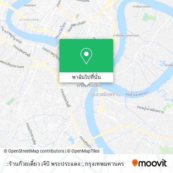 ::ร้านก๊วยเตี๋ยว เจ๊บิ พระประแดง:: แผนที่