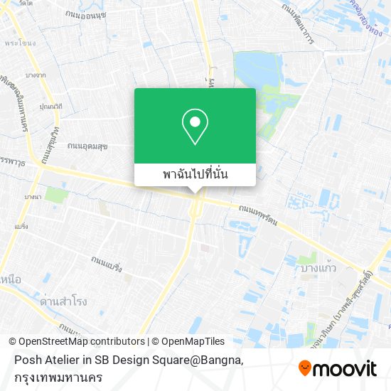 Posh Atelier in SB Design Square@Bangna แผนที่