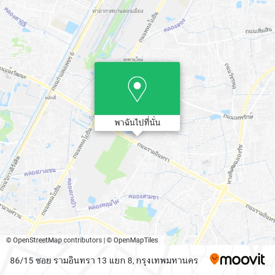 86/15 ซอย รามอินทรา 13 แยก 8 แผนที่
