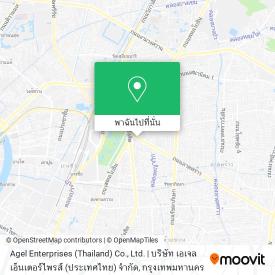 Agel Enterprises (Thailand) Co., Ltd. | บริษัท เอเจล เอ็นเตอร์ไพรส์ (ประเทศไทย) จำกัด แผนที่