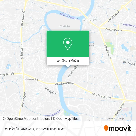 ท่าน้ำวัดแคนอก แผนที่