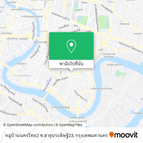 หมู่บ้านนครไทย2 ซ.สาธุประดิษฐ์23 แผนที่