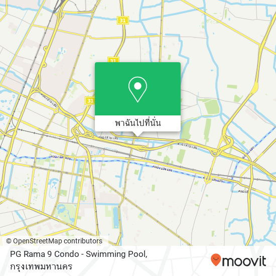 PG Rama 9 Condo - Swimming Pool แผนที่