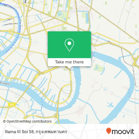 Rama III Soi 58 แผนที่