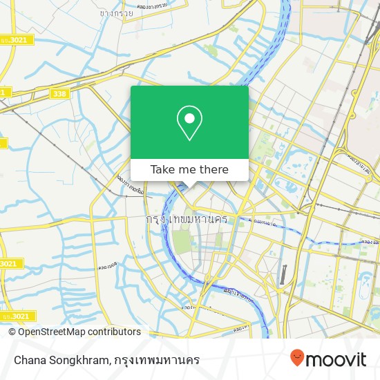 Chana Songkhram แผนที่