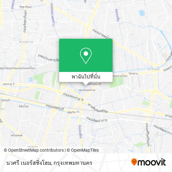 นวศรี เนอร์สซิ่งโฮม แผนที่