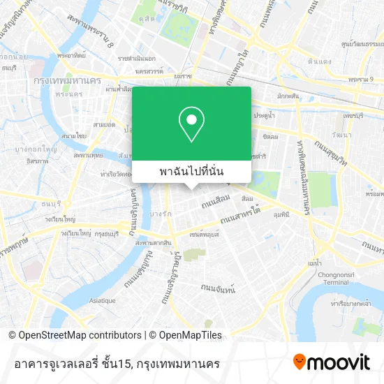 อาคารจูเวลเลอรี่ ชั้น15 แผนที่