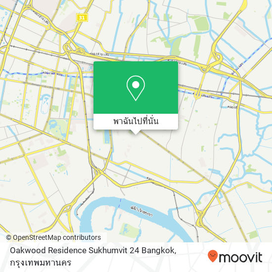 Oakwood Residence Sukhumvit 24 Bangkok แผนที่