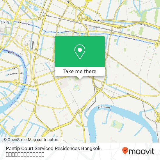 Pantip Court Serviced Residences Bangkok แผนที่