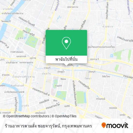 ร้านอาหารตามสั่ง ซอยจารุรัตน์ แผนที่