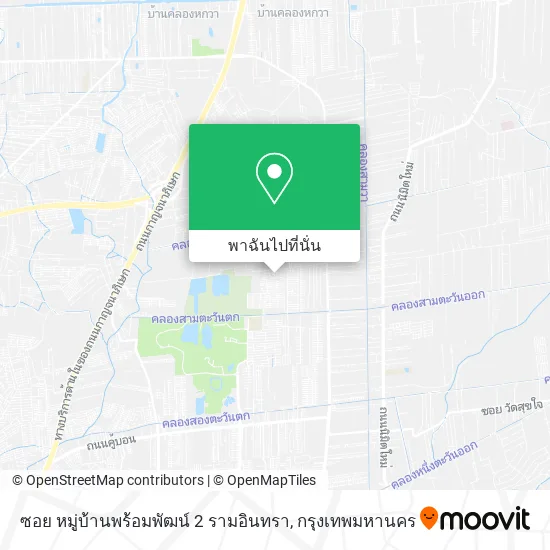 ซอย หมู่บ้านพร้อมพัฒน์ 2 รามอินทรา แผนที่