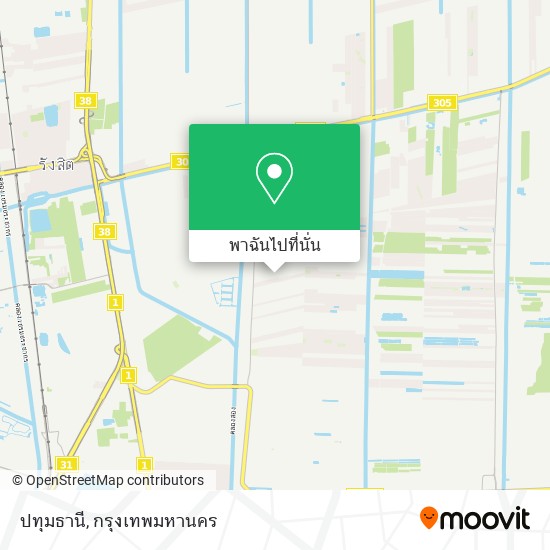 ปทุมธานี แผนที่