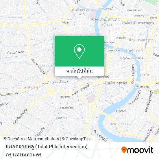 แยกตลาดพลู (Talat Phlu Intersection) แผนที่
