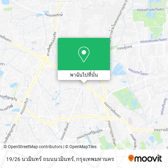 19/26 นวมินทร์ ถนนนวมินทร์ แผนที่