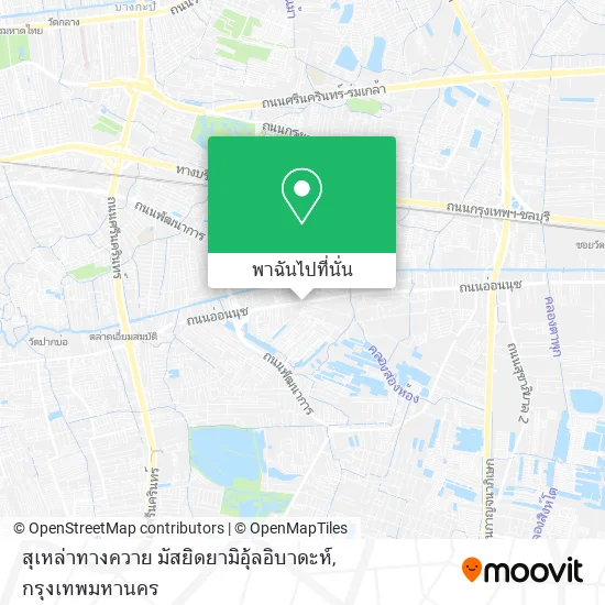 สุเหล่าทางควาย  มัสยิดยามิอุ้ลอิบาดะห์ แผนที่