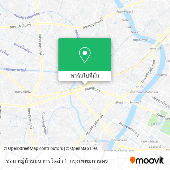 ซอย หมู่บ้านธนากรวิลล่า 1 แผนที่