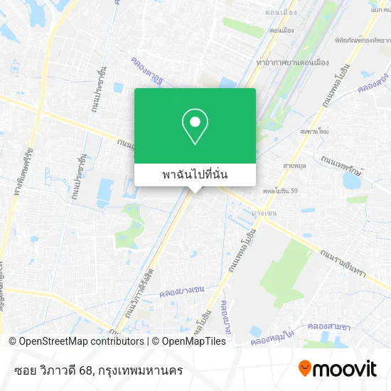 ซอย วิภาวดี 68 แผนที่