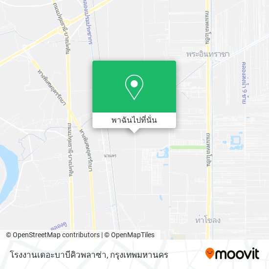 โรงงานเดอะบาบีคิวพลาซ่า แผนที่