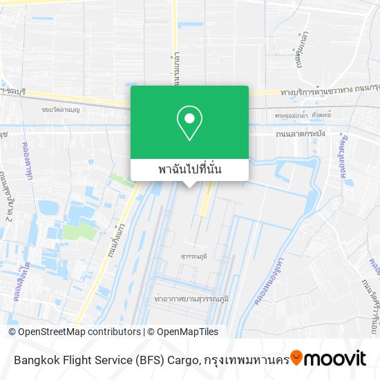 Bangkok Flight Service (BFS) Cargo แผนที่