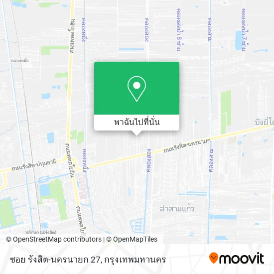 ซอย รังสิต-นครนายก 27 แผนที่