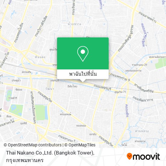 Thai Nakano Co.,Ltd. (Bangkok Tower) แผนที่