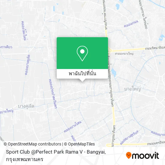 Sport Club @Perfect Park Rama V - Bangyai แผนที่
