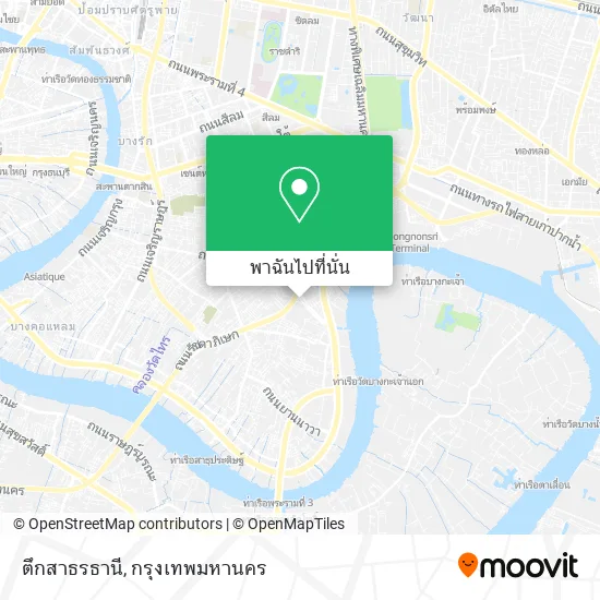ตึกสาธรธานี แผนที่