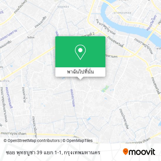 ซอย พุทธบูชา 39 แยก 1-1 แผนที่