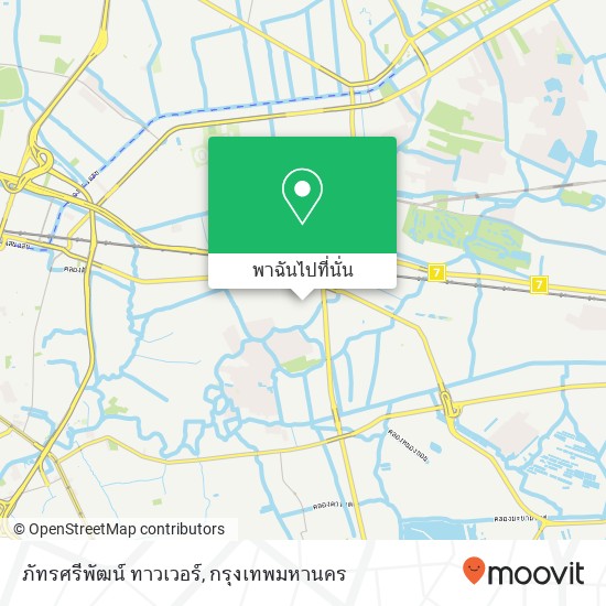 ภัทรศรีพัฒน์ ทาวเวอร์ แผนที่