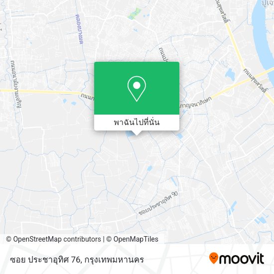 ซอย ประชาอุทิศ 76 แผนที่